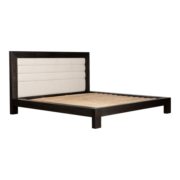 Moe's Home Collection Ashcroft Channeled Upholstered King Size Bed