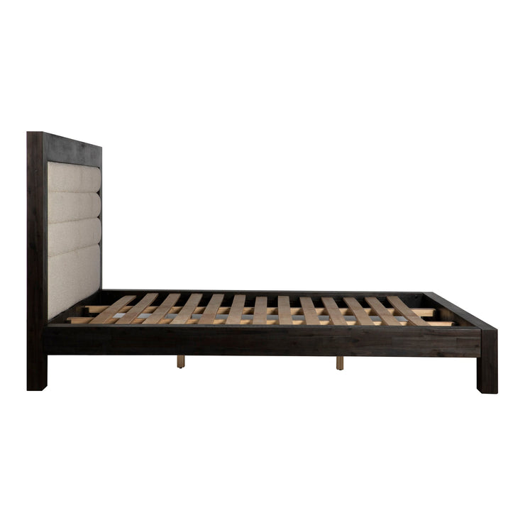 Moe's Home Collection Ashcroft Channeled Upholstered King Size Bed