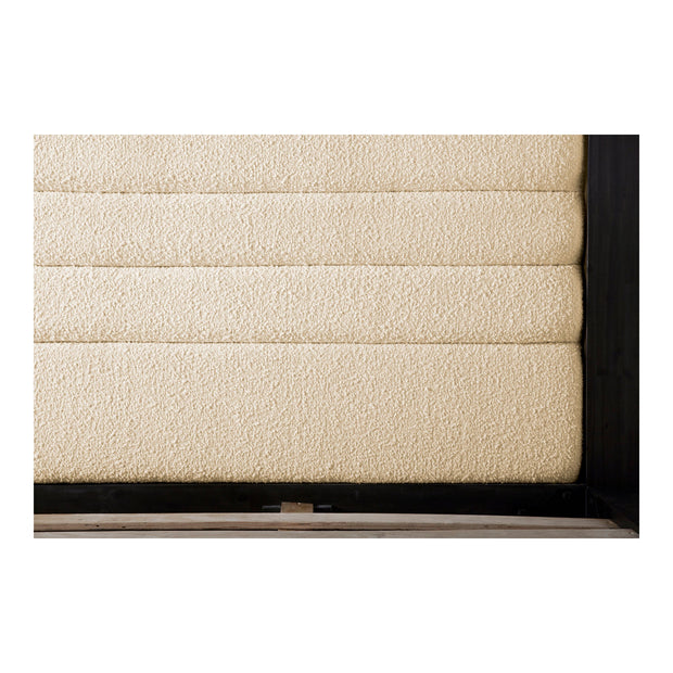 Moe's Home Collection Ashcroft Channeled Upholstered King Size Bed