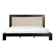 Moe's Home Collection Ashcroft Channeled Upholstered King Size Bed