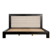 Moe's Home Collection Ashcroft Channeled Upholstered King Size Bed