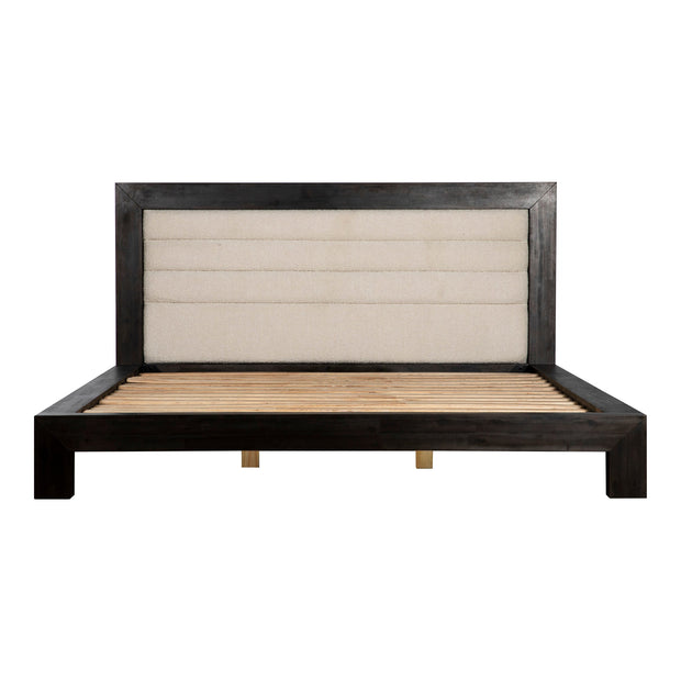 Moe's Home Collection Ashcroft Channeled Upholstered King Size Bed