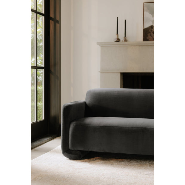 Moe's Home Collection Fallon Shadow Grey Sofa