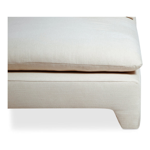Moe's Home Collection Estelle Cream Sofa