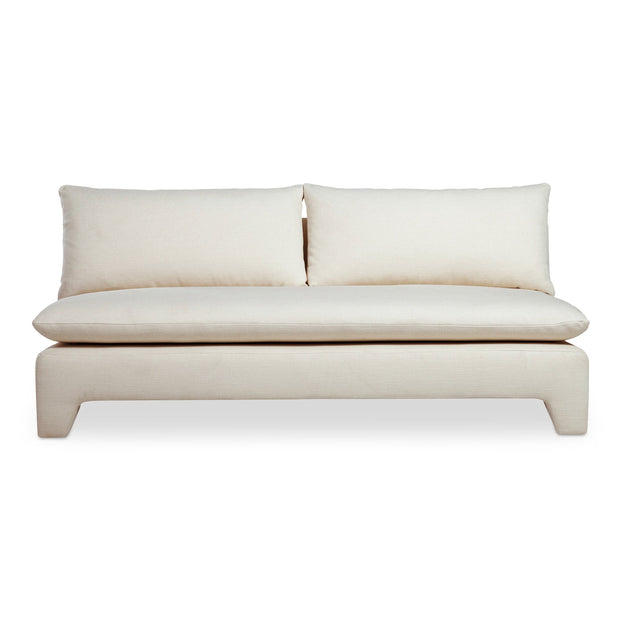 Moe's Home Collection Estelle Cream Sofa