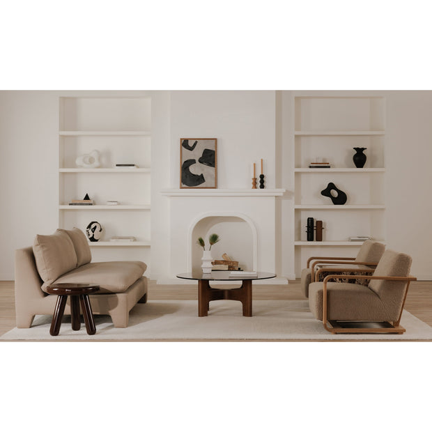 Moe's Home Collection Estelle Flax Sofa