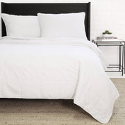 Pom Pom at Home Amsterdam White Coverlet ~ Available in Twin, Queen and King Sizes