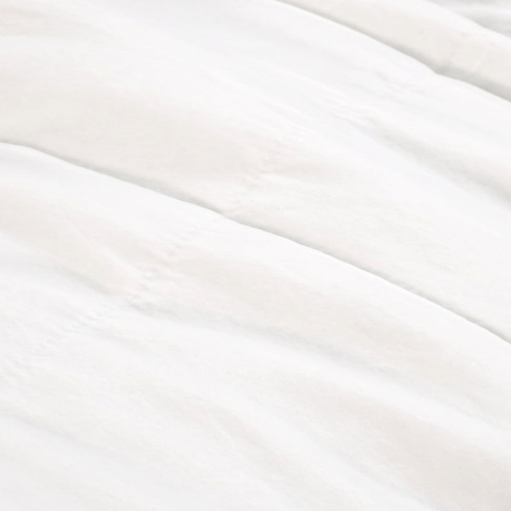 Pom Pom at Home Amsterdam White Coverlet ~ Available in Twin, Queen and King Sizes
