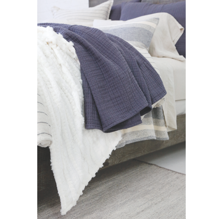 Pom Pom at Home Arrowhead Slate Blanket