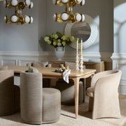 Becki Owens x SURYA Mollie Extension Dining Table