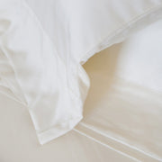 Pom Pom at Home Bamboo Sateen Ivory Sheet Set ~ Available in Twin, Queen and King Sizes