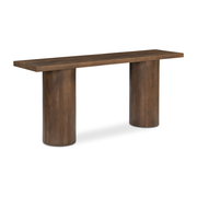 Moe’s Home Collection Hadley Warm Brown Reclaimed Wood Console Table