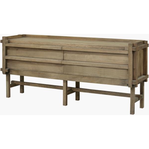 Surya x Becki Owens Collection Altos Wood Console Table
