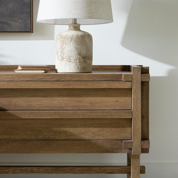 Surya x Becki Owens Collection Altos Wood Console Table