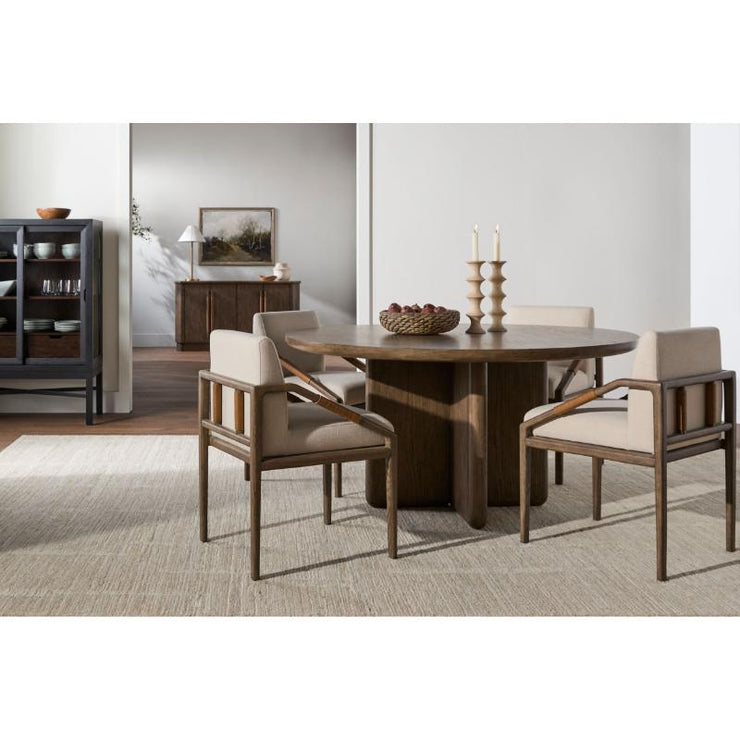 Surya x Becki Owens Collection Atra Wood Dining Table