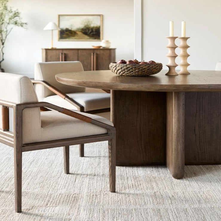 Surya x Becki Owens Collection Atra Wood Dining Table