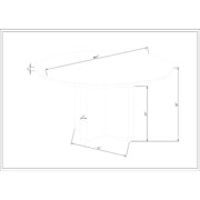 Surya x Becki Owens Collection Atra Wood Dining Table