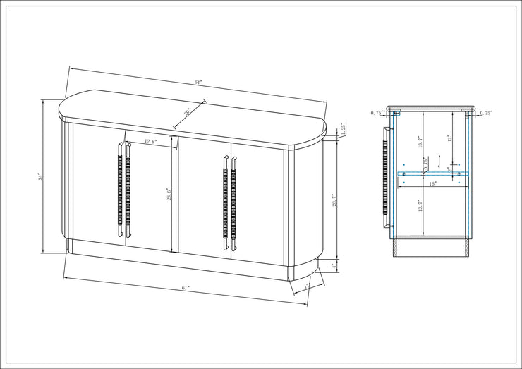 Surya x Becki Owens Collection Atra Sideboard
