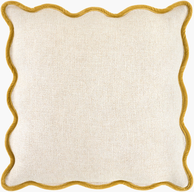 Becki Owens x LIVABLISS Caliza Scalloped Pillow