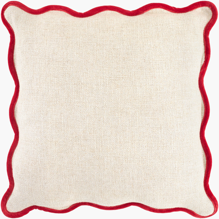 Becki Owens x LIVABLISS Caliza Scalloped Pillow