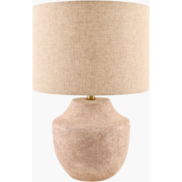 Becki Owens x LIVABLISS Alondra Ceramic Accent Table Lamp in Painted Blush