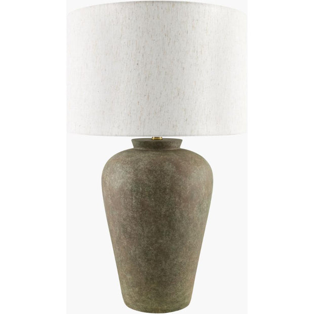 Becki Owens x LIVABLISS Encina Concrete Accent Table Lamp in Painted Gray