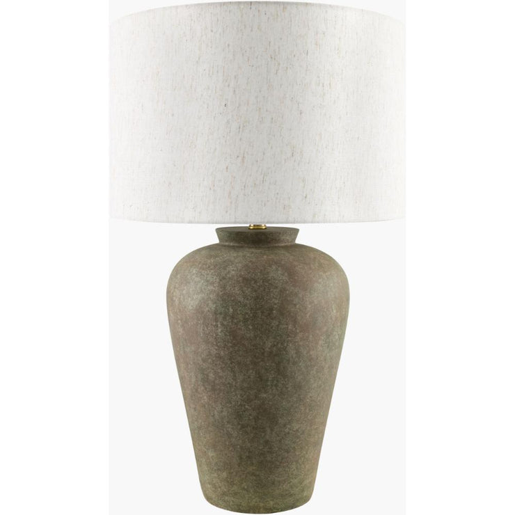 Becki Owens x LIVABLISS Encina Concrete Accent Table Lamp in Painted Gray