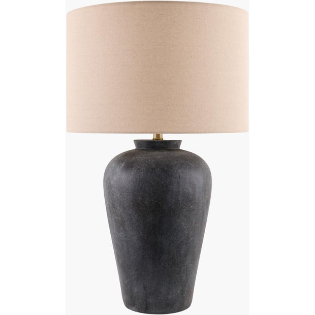 Becki Owens x LIVABLISS Encina Concrete Accent Table Lamp in Painted Blue