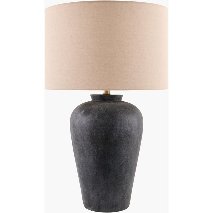Becki Owens x LIVABLISS Encina Concrete Accent Table Lamp in Painted Blue