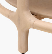 Surya x Becki Owens Collection Eve Coffee Table with Marble Inset Top