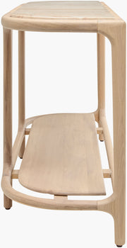 Surya x Becki Owens Collection Eve Marble Topped Console Table