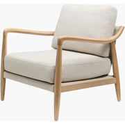 Becki Owens x SURYA Gaviota Accent Chair in Beige