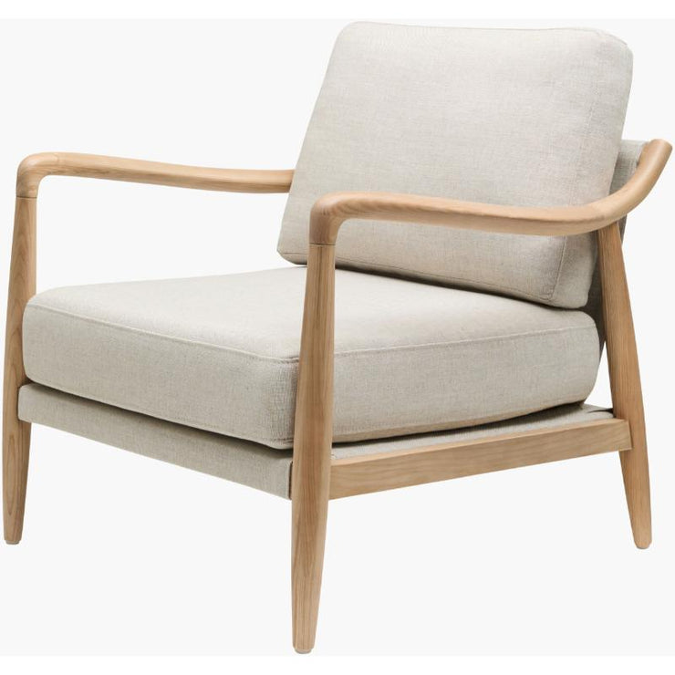 Becki Owens x SURYA Gaviota Accent Chair in Beige