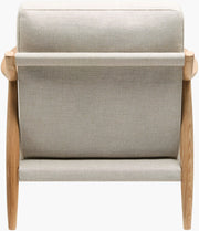 Becki Owens x SURYA Gaviota Accent Chair in Beige