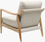 Becki Owens x SURYA Gaviota Accent Chair in Beige