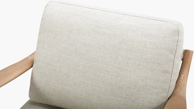 Becki Owens x SURYA Gaviota Accent Chair in Beige