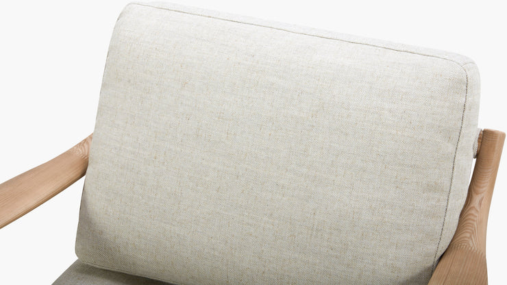 Becki Owens x SURYA Gaviota Accent Chair in Beige