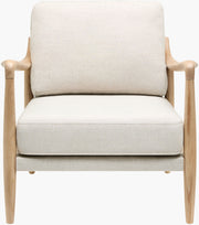 Becki Owens x SURYA Gaviota Accent Chair in Beige