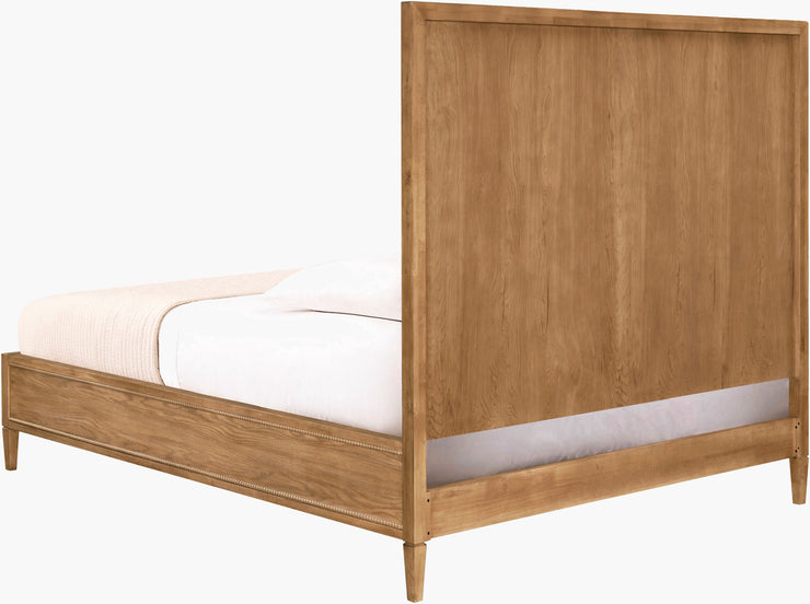 Surya x Becki Owens Collection Hermosa Wood and Rattan Bed