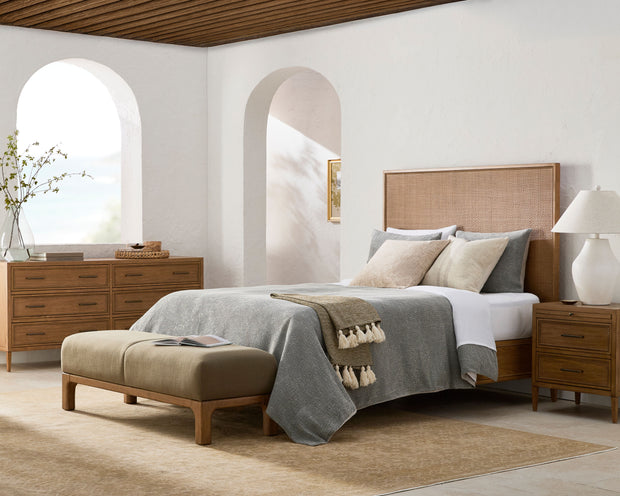 Surya x Becki Owens Collection Hermosa Wood Nightstand