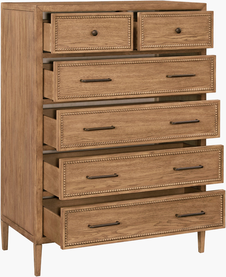 Surya x Becki Owens Collection Hermosa Tall Wood Dresser