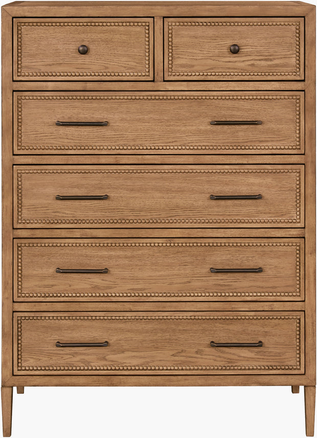 Surya x Becki Owens Collection Hermosa Tall Wood Dresser