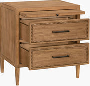 Surya x Becki Owens Collection Hermosa Wood Nightstand