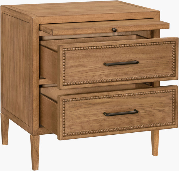 Surya x Becki Owens Collection Hermosa Wood Nightstand