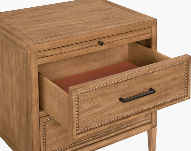 Surya x Becki Owens Collection Hermosa Wood Nightstand