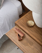 Surya x Becki Owens Collection Hermosa Wood Nightstand