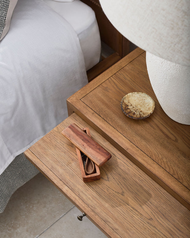 Surya x Becki Owens Collection Hermosa Wood Nightstand