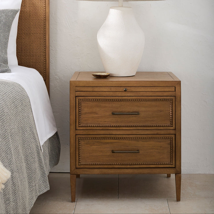 Surya x Becki Owens Collection Hermosa Wood Nightstand