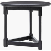 Surya x Becki Owens Collection Leandro End Table in Black Brushed Oak