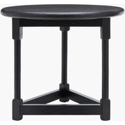 Surya x Becki Owens Collection Leandro End Table in Black Brushed Oak